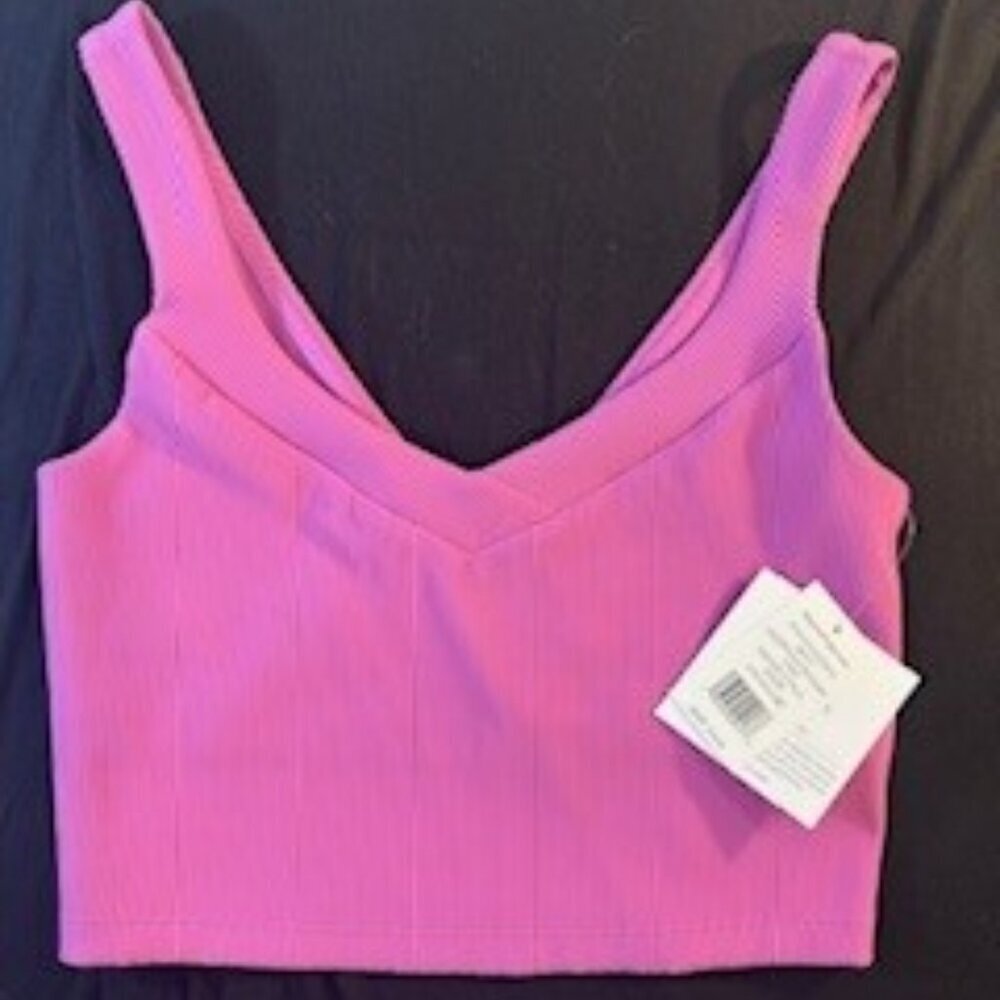 Beyond Yoga - Sports Bra - Magenta NWT - Picture 4 of 6